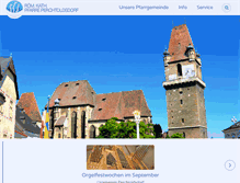 Tablet Screenshot of pfarre-perchtoldsdorf.at